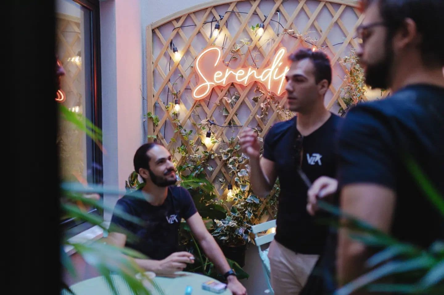 People hanging out